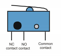 Micro switch de serrure de portail automatique