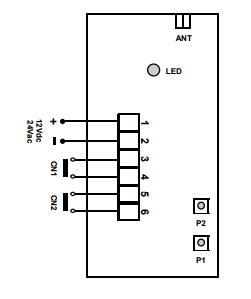 Récepteur télécommande portail ou lumières