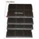 Lot de 4 filtres à charbons 76X0586 pour hotte