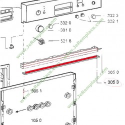 PROFILE INF BANDEAU 5 MM