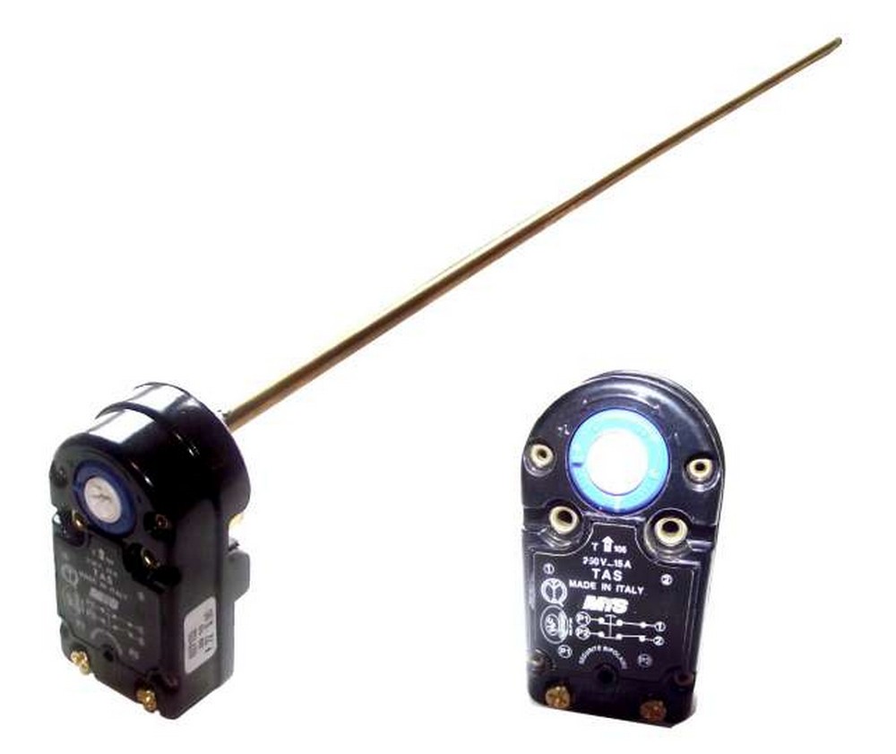 Thermostat TF450 Pour Chauffe-Eau Horizontal - Triphasé - 450mm - Réglage 20/80°C, Sécurité 87°C