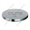 CR2430 Pile plate bouton Lithium 3 Volts diamètre 24mm 