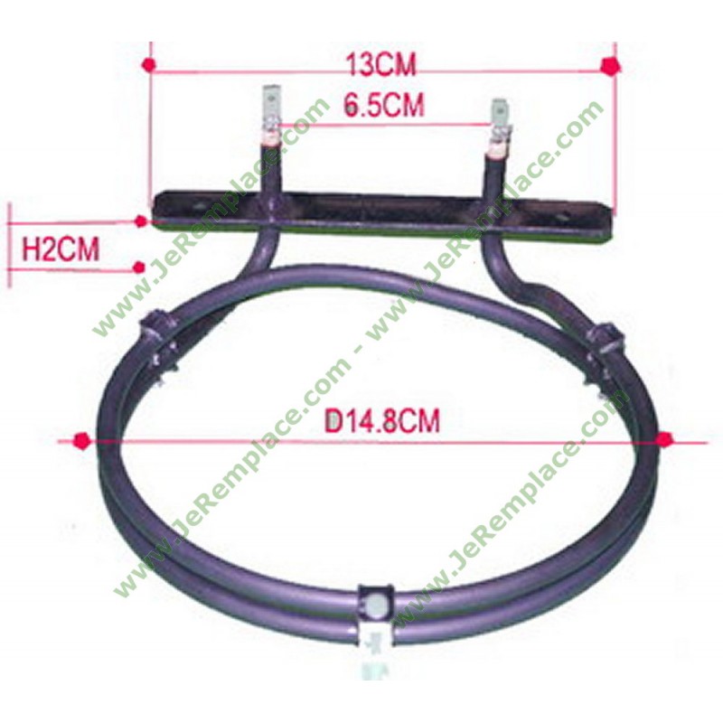 481925928717 - Résistance 1100/2450W pour Four