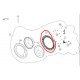 Cadre de hublot interieur 2821140200 lave linge beko