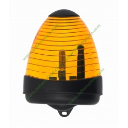 Feu clignotant a led 24 Volts antenne integrée pour portail signalisation