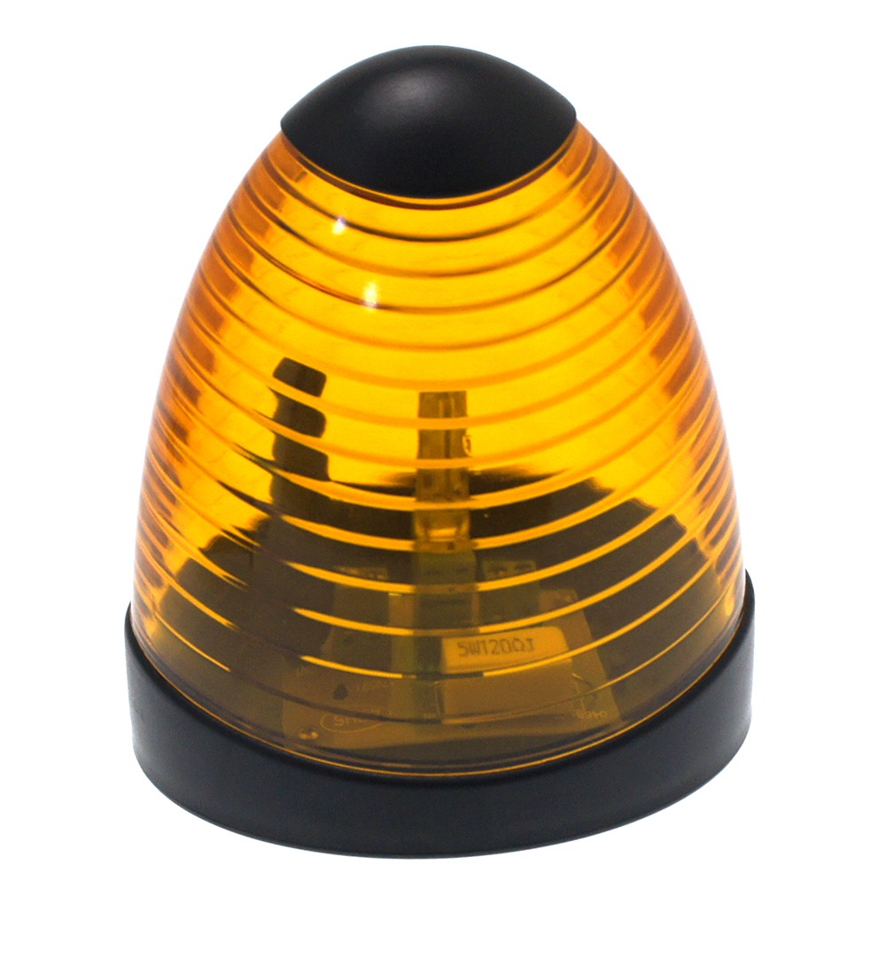 Lampe Portail Nice Ne Clignote Plus Feu clignotant ou fixe à led 24 Volts pour portail automatique