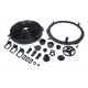Filtre charbon fac549 481281728406 pour hotte