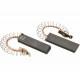 Kit 2x Charbon moteur 00605694 pour lave linge