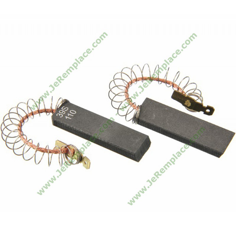 BOSCH B/S/H - Set Spazzole Carbone Motore Originali Per Lavatrice BOSCH, Siemens, Arthur Martin - Ricambio