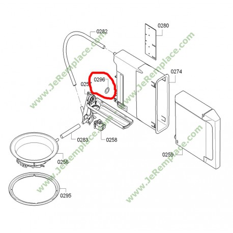 Joint intèrieur étanchéité de réservoir 00608986 pour four vapeur