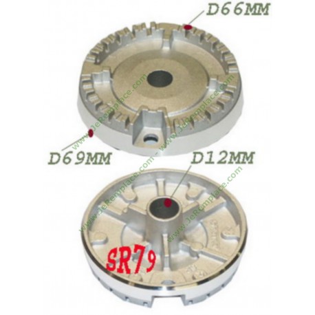 COURONNE DIFFUSEUR DU CHAPEAU