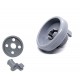 Roulette de panier inférieur 00066320 de lave vaisselle Bosch siemens