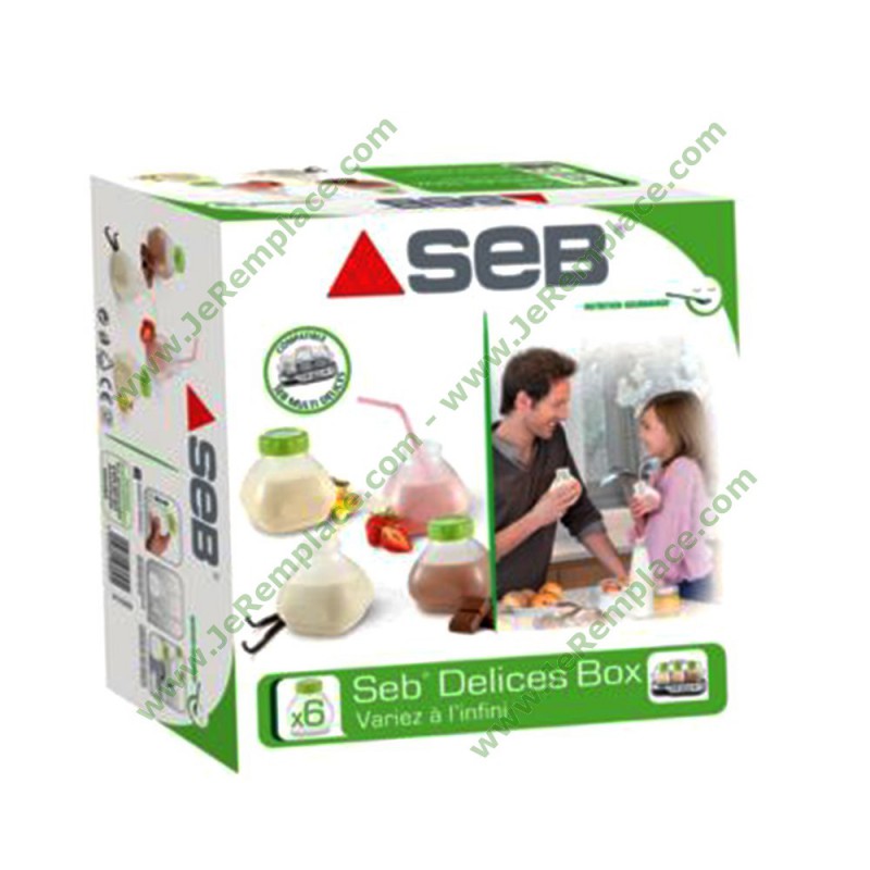 SEB Yaourtière Multi Delices Express Compact 6 Pots YG6571FR