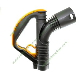 Poignée de flexible grise et jaune 90451018 pour aspirateur Dyson