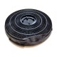 Filtre rond charbon 484000008610 pour hotte