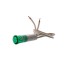 Voyant Lumineux Vert 220V pour Table de Cuisson - Diamètre 9mm - Fil 20cm