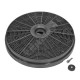 Filtre de hotte rond à charbon 34957 C00405307 481249038014 481248048167