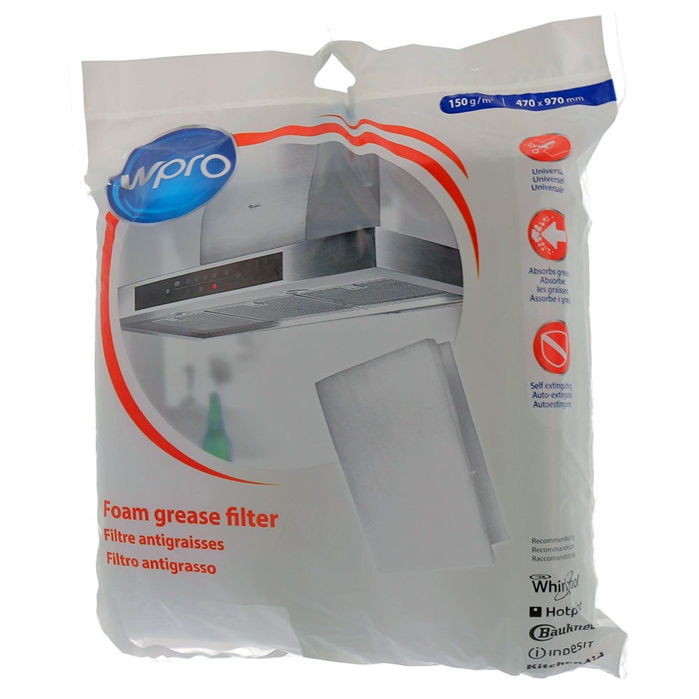 Filtre Anti Graisse Et Anti Odeur Pour Hotte Filtre blanc anti-graisse anti-odeur à découper hotte toutes marques