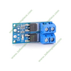 Shield mosfet Arduino régulation 15 Ampères 400 Watt