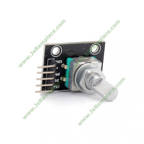 Potentiomètre angulaire (360 degrés) Keyes KY-040 pour arduino