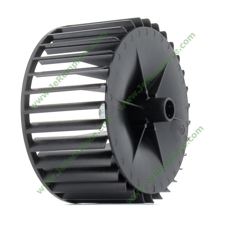 Turbine (ventilateur) noir pour e.a. Whirlpool hotte aspirante 481251548066