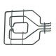 Résistance de voute 2700 Watts 00748056 pour four