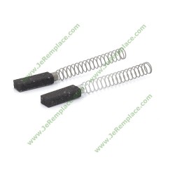 kit 2 Charbons moteur 8x5x22mm pour moteurs H063 pour aspirateur