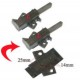 2 charbon moteur 51X0003 pour lave linge