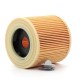 Filtre cartouche avec bouchon 64145520 pour aspirateur Karcher