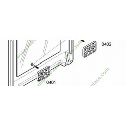 Socle gauche four Bosch 00427587