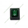 interrupteur lumineux bipolaire vert 20A-6.3mm