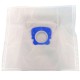 5 Sacs à poussière alternatif en micro fibre ZR200520 pour aspirateur