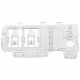 Diffuseur de lumière 2963670200 pour sèche linge Beko