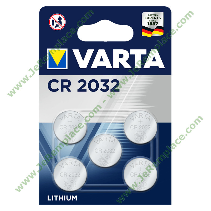 Pile CR2032 3V Lithium Varta