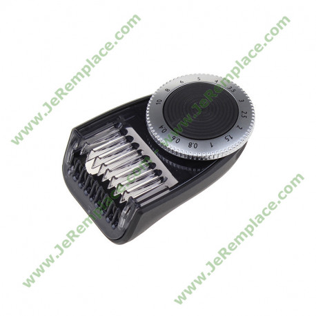 peigne à barbe réglable 422203626161 pour tondeuse philips