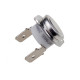Klixon sorti air chaud 481928248047 pour sèche linge NC 60 degrés