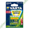 Lot de 4 BTY AAA Ni-mh 800mah 1.2v rechargeable VARTA battery