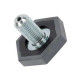 Pied à visser 1240467058 lave linge Electrolux