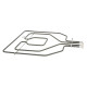 Résistance de voute grill 00685021 pour four