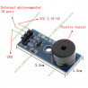 Buzzer shield Arduino tension VCC externe 3.3 V à 5 V