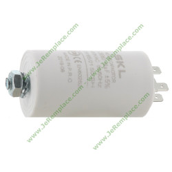 Condensateur permanent 16 micro-Farads 450 Volts pour moteur