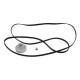 Kit 57x2507 galet, vis, courroie POLY-V 1965H MAEL pour seche linge fagor brandt