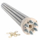 Résistance stéatite triphasée 2000 Watts D 48 mm