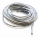 Fil haute température 2.5 mm gaine silicone recouvert en fibre de verre