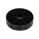 Filtre de hotte rond à charbon 50250881005 modèle 184 pour hotte aspirante