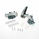 Kit de 2 charnières 481241719341 pour réfrigérateur