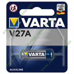 v27a Pile Alcaline 12v marque Varta