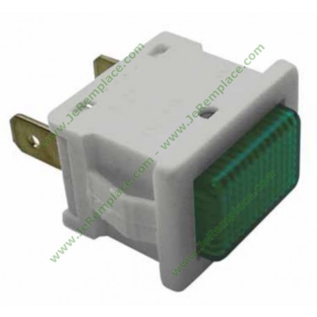 481913448298 Voyant rectangle vert pour appareil froid