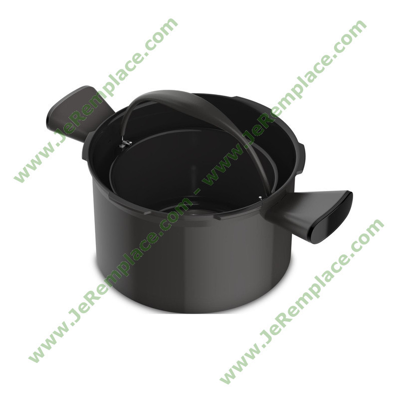 MOULINEX XA609001 Moule à gâteaux 18 cm compatible avec les multicuiseurs  Cookeo, Revêtement antiadhésif, Accessoire officiel, Noir - Cdiscount Maison