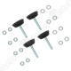 Kit anti vibration pour pompe à chaleur